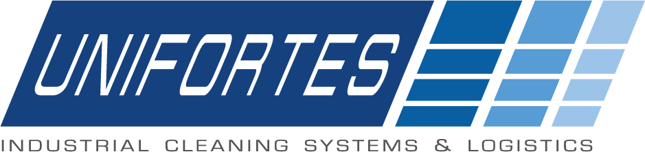Unifortes Logo - Industrial Cleaning Systems RGB grijs tekst
